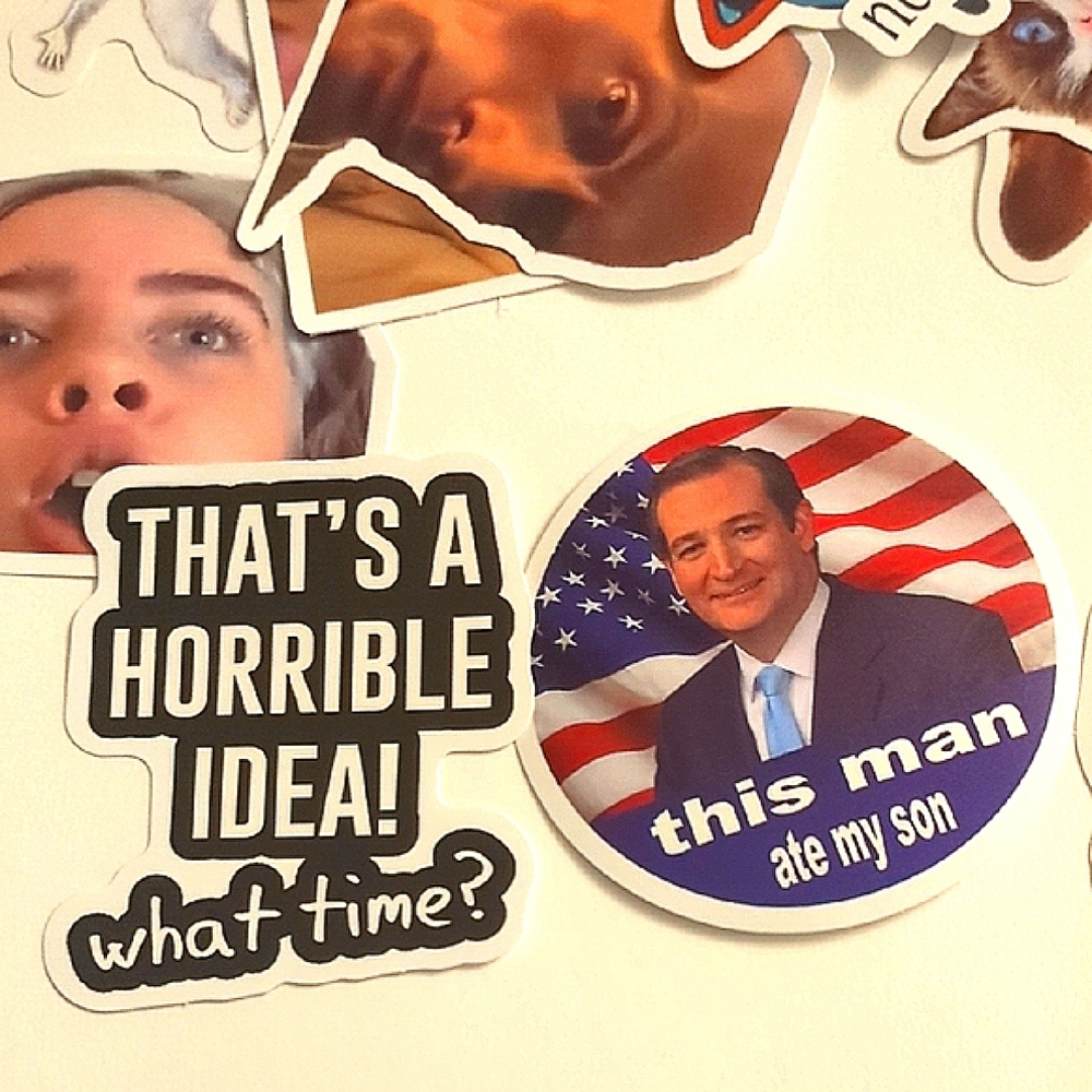 Set #3 Assorted Meme Sticker Pack - Picture 2 of 6